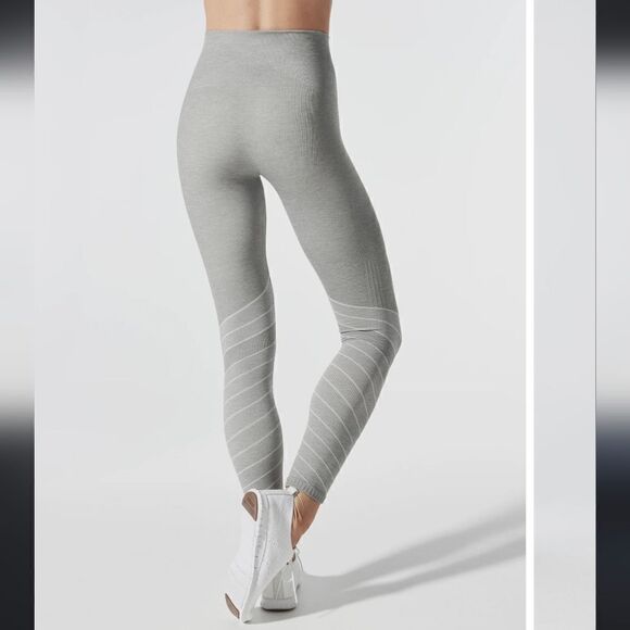 Blanqi Hipster Contour Gray Leggings Size Large Maternity - Picture 3 of 12